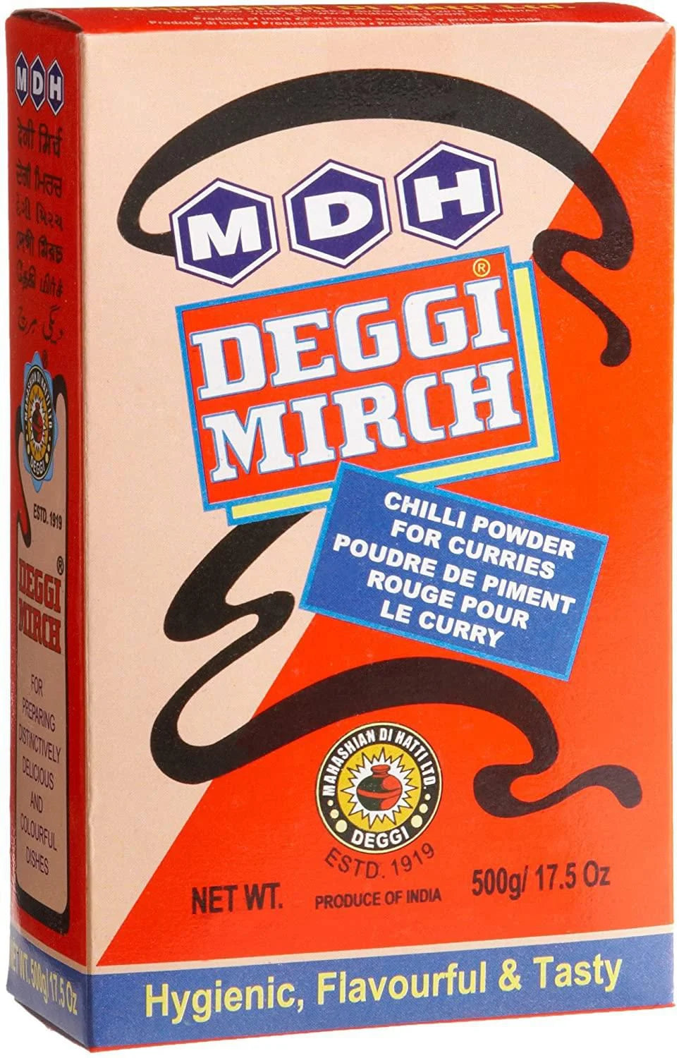 MDH Deggi Mirch Powder 500g – Authentic Indian Red Chili Powder for Cooking, Delivered Fresh Across GTA from Shoplocal2go.ca