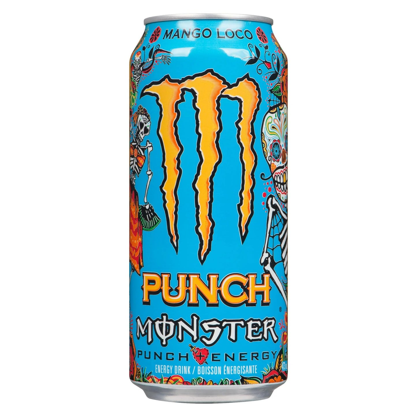 Monster Energy Mango Loco 12-Pack – 473mL Tropical Energy Drink Cans – Fast GTA Delivery
