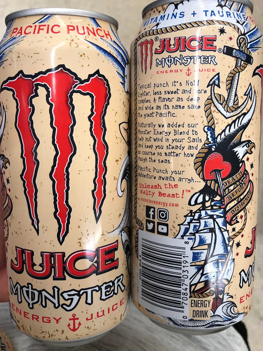 Monster Energy Pacific Punch 12x473mL Cans – Fresh Delivery Across GTA
