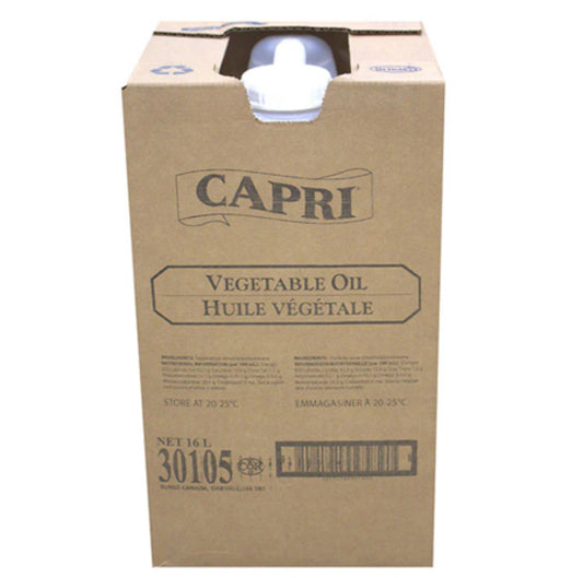 Capri Vegetable Oil – 16 Litres | Premium Quality Cooking Oil for Frying & Daily Use