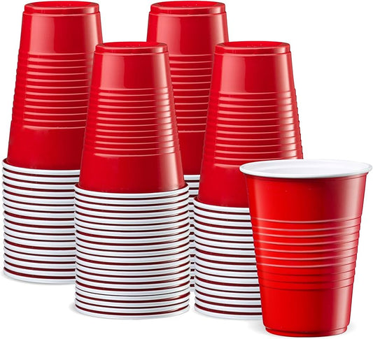 9oz Plastic Cups – 30 Count | Disposable Party Cups for Events & Everyday Use | Best Market Price