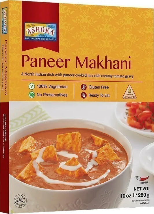 Ashoka Paneer Makhani – 280g | Ready-to-Eat | Creamy Butter Paneer Curry | Authentic Indian Taste