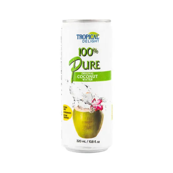 Tropical Delight Coconut Water – 24 x 320ml Case | Pure & Refreshing | Hydrate Naturally