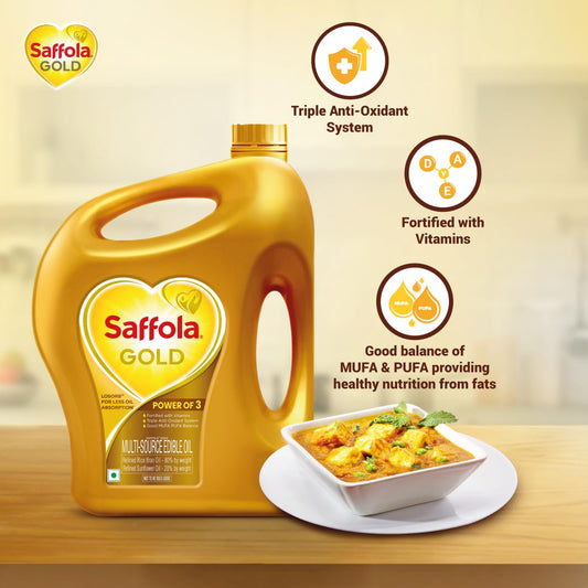 Saffola Gold Oil – 2L Bottle